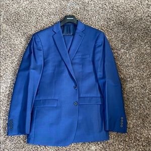 Calvin Klein X Slim fit suit in blue 44R & 36x32